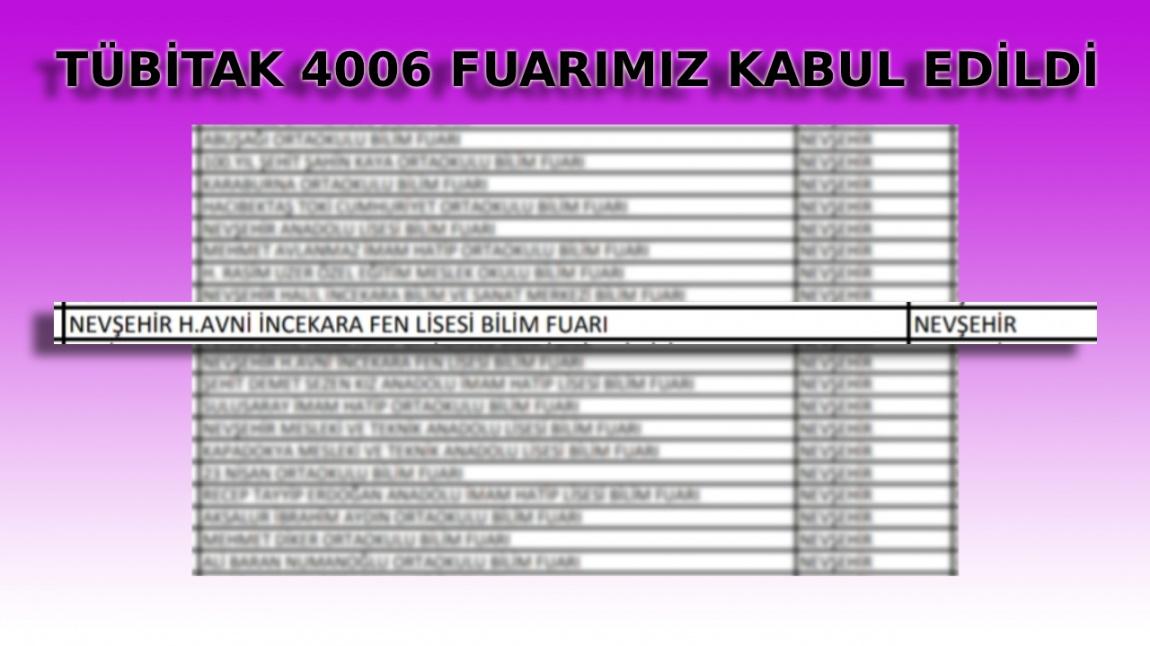 TÜBİTAK 4006 PROJEMİZ KABUL EDİLDİ